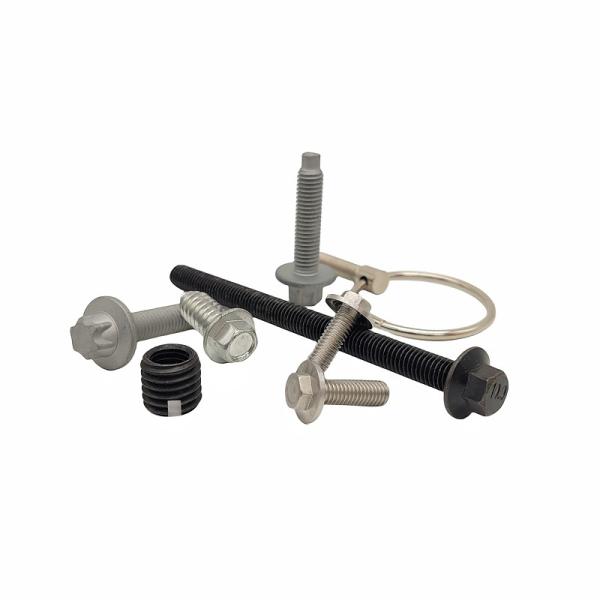 316L Stainless Steel Non Standard Screw Copper Nut Special Shaped Screw