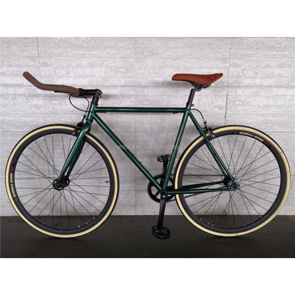 Double V Brake 700c Bullhorn Handle Bar Fixed Gear Bike for Adult Retro Vintage Classic