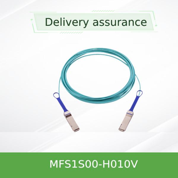 Buy 200G Mellanox AOC cable 10M QSFP56 MFS1S00-H010V In Servers high speed at wholesale prices
