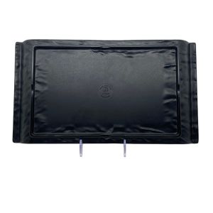 ODM 16.2'' Melamine Black Rectangle Plate Galaxy Pattern FDA