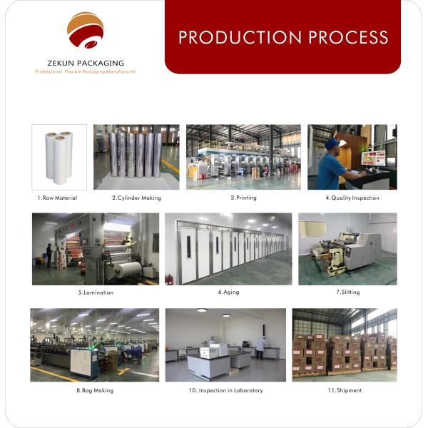 Temperature Sterilizable Retort Bag Customized Design Personalized Printing