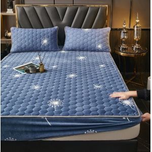 Luxury Custom Washable Bedsheet Hypoallergenic Bed Protector Mattress Cover