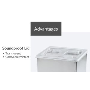 GT SONIC Heated 2L Stainless Steel Ultrasonic Jewelry Cleaner