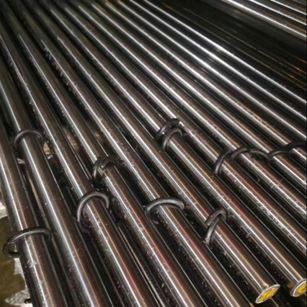 Buy Induction Hardened Chrome Plated Rod 42CrMo Hydraulic Cylinder Shaft at wholesale prices