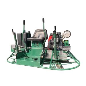 Quality Terrazzo Marble Power Trowel Machine Epoxy Stone 96cmx2 Working Diameter Float Pan PLC Control System for sale