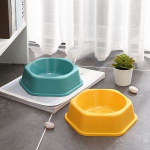 Versatile Hexagonal Pet Bowls - Ideal for Cats and Dogs