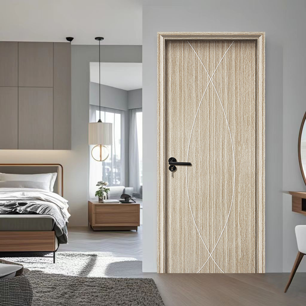 Eco-Friendly WPC Hollow Core Door And Heat Insulation For Home