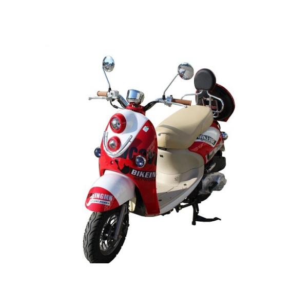 gas motor scooter 50cc 125cc 150cc GY6 engine 139QMB 152QMI 157QMJ front disc rear drum alloy wheel red plastic body