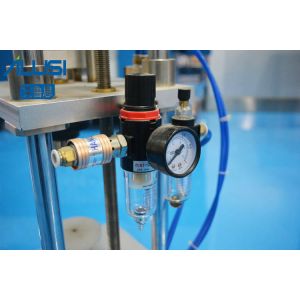 Semi Auto Perfume Manufacturing Equipment Table Top Pneumatic Small Perfume