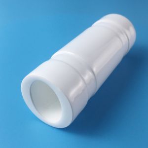 Cystom Shape Custom Ceramic Parts Glazing Treatment Laser Ceramic Cavity
