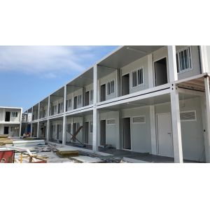 Luxury Detachable Container House Modular Glass Wooden Tiny Living Prefab Homes