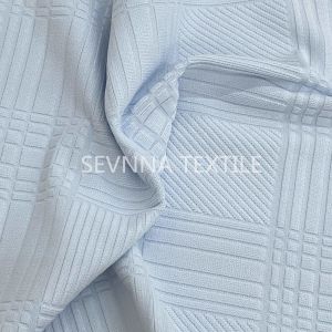 Textured Recycled Swimwear Fabric Breathable Strecth SPF50 Beach Bikini