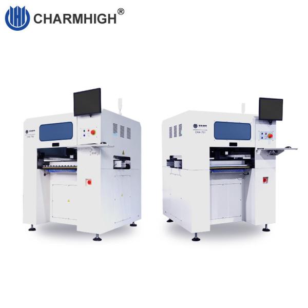 Buy 17000cph 6 Heads SMT Chip Mounter Auto Nozzle Change Ball Screw Auto Conveyor at wholesale prices