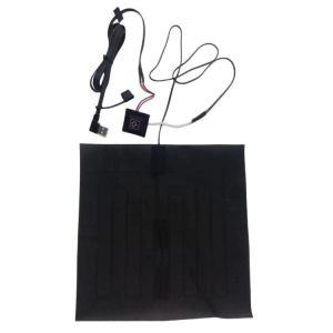 Custom Clothes Heating Pads 24*24cm For Heated Pillow 5V With USB Bend Head