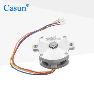 Pancake Stepper Motor 1.8 Degree 2 Phase 1.55 V 13mm Gear Shaft For SMT Machine