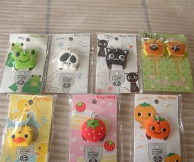 Friendly and environmental cute soft pvc material key chain