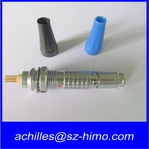 5 pin equivalent lemo IP50 pcb pin connector
