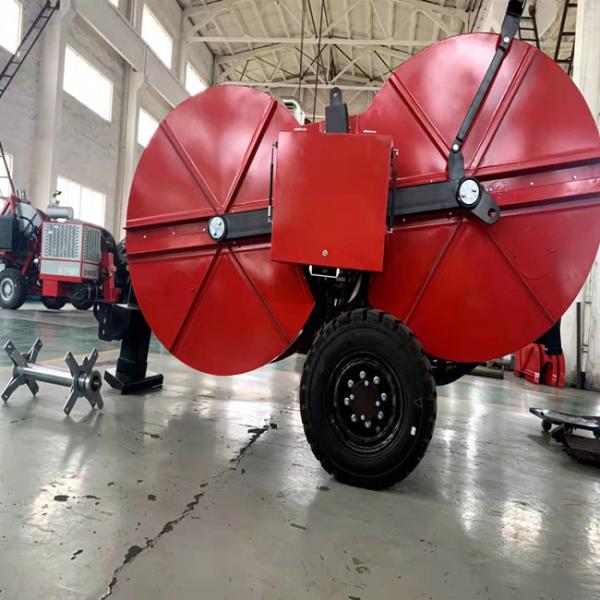 Buy 90KN Max Intermittent Pull Electric System Conductor Stringing Equipment for Fast Stringing at wholesale prices