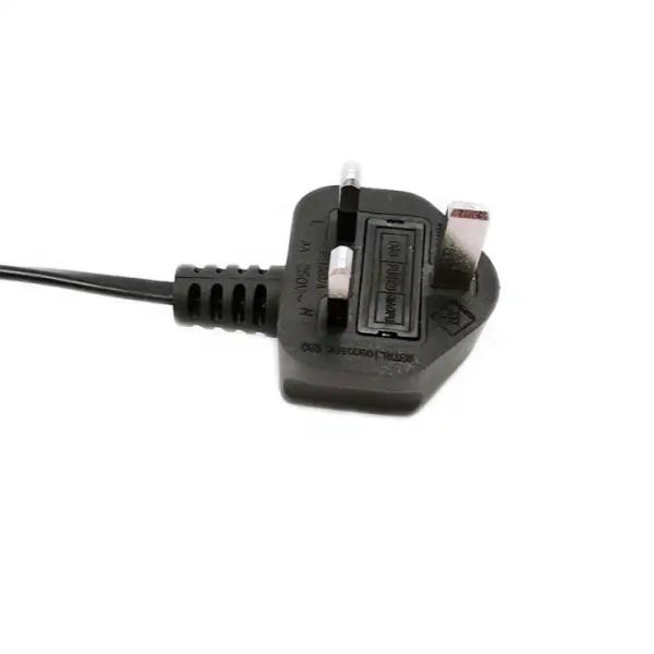 XianD supply long ac UK tv Standard pc 360 Degree long extention Swivel Power lead Cord for Hair dryer Straightener