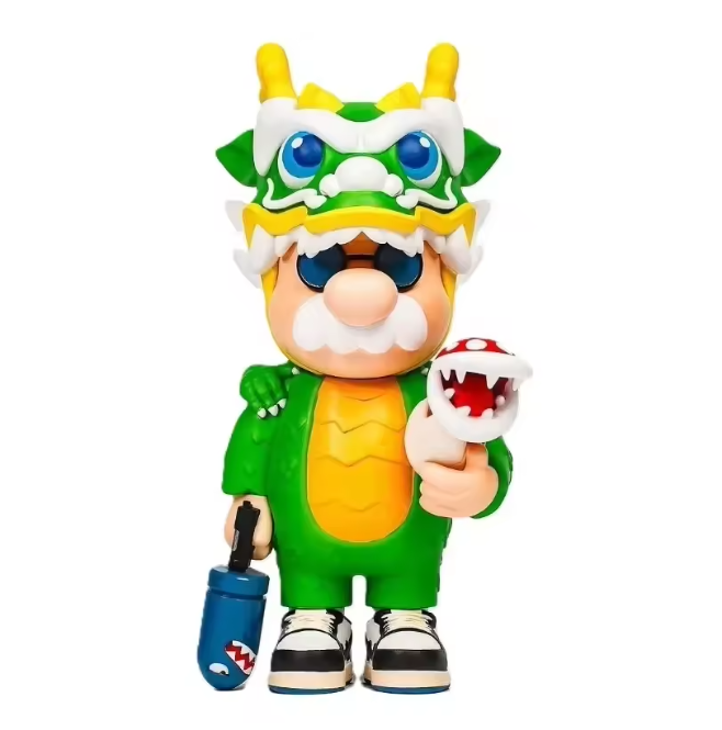 Alternative angle showing dynamic figure pose and accessories