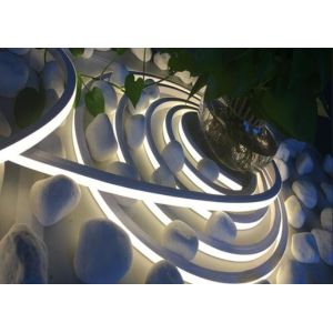 UV Resistant IP68 LED Flex Neon Light / Domed LED Neon Ribbon Light