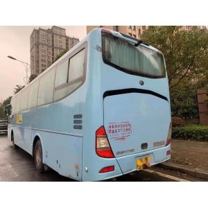 Used Coach Bus Yutong Brand ZK6117 65 Seats Yuchai Rear Engine 120km/H Single
