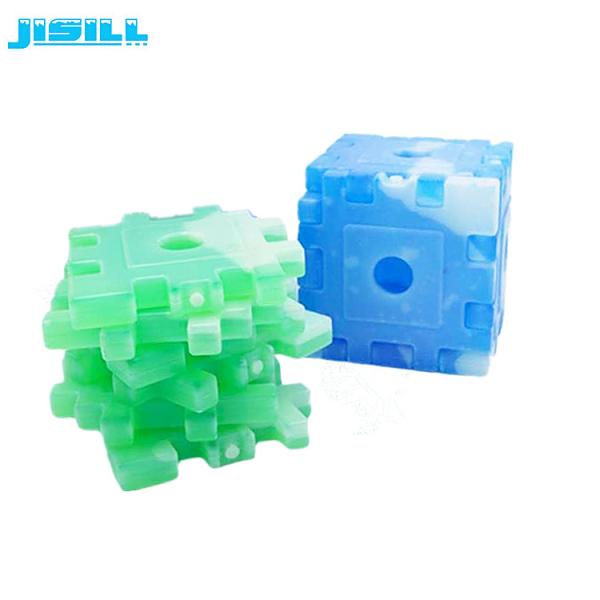 Jigsaw Shaped 6 Packs Mini Ice Packs , Food Ice Pack Cooler For Lunch Bag