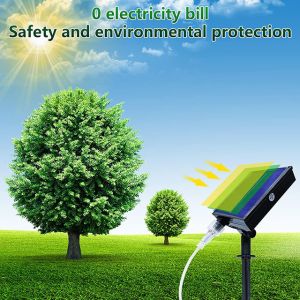 8 Mode Solar Strip Lights outdoor 3500K IP68 Water Resistant With Remote Control