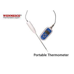 Waterproof IP68 Backlight Long Probe Digital Thermometer