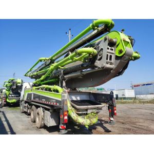 2018 Zoomlion Used 49Meter Concrete pump truck with Benz Chassis