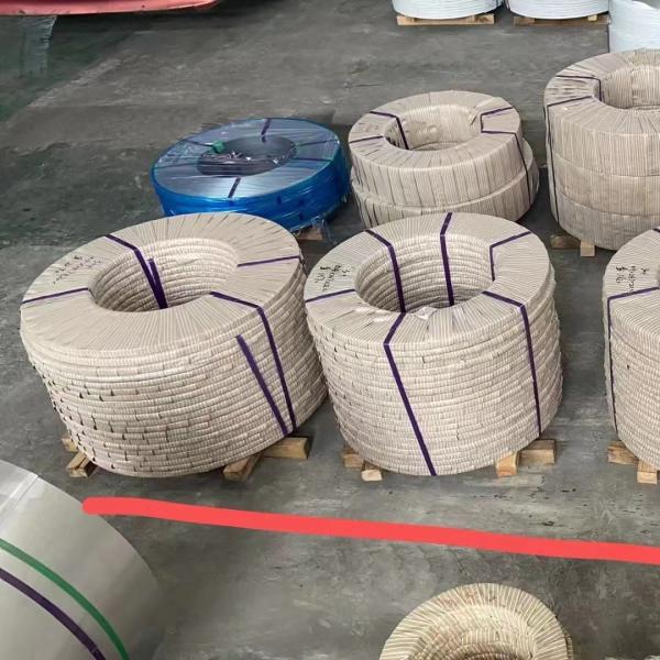 304L / 1.4306 Stainless Steel Strip Coil ASTM EN DIN JIS SS Strip Roll Width 5 - 1219mm