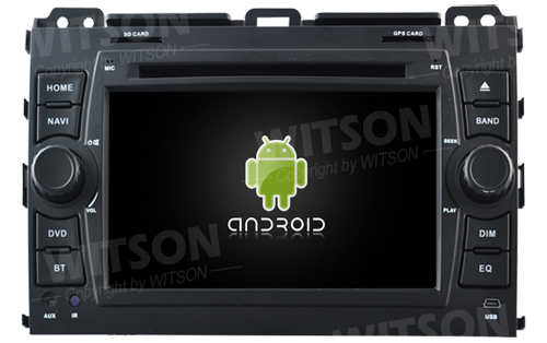 7" Screen OEM Style With DVD Deck For Toyota Land Cruiser Prado 120 2004-2009