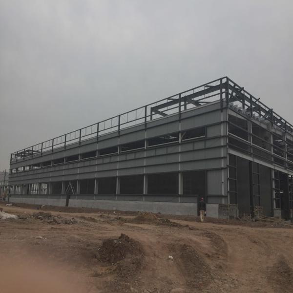 Buy ISO 9001 Certified Steel Structure Warehouse with Galvanized Frame at wholesale prices