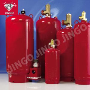 Quality Industrial fire protection FM200 fire suppression systems 120kg in cylinder for sale