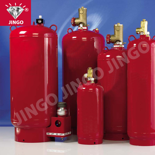 Buy Industrial fire protection FM200 fire suppression systems 150kg in cylinder at wholesale prices