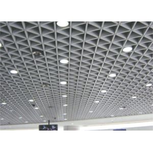 Square / Rectangle ceiling Grille Metal Grid Ceiling / Aluminum grid ceiling