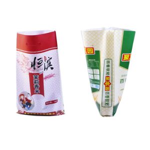 China Eco Friendly Bopp Laminated Rice Packaging Bags With Gravure Printing on sale