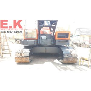 China Japanese Hitachi lifting equipment track crane lattice boom crawler crane KH125-II on sale