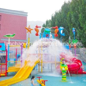 Kids Water Amusement Park Equipment LANCHAO-WTP01 With Plastic Foam