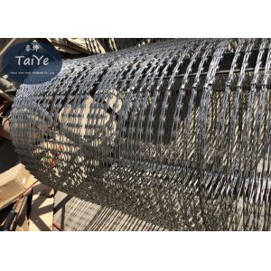 Hot Dipped Galvanized Razor Wire Clips Different Dimension Available