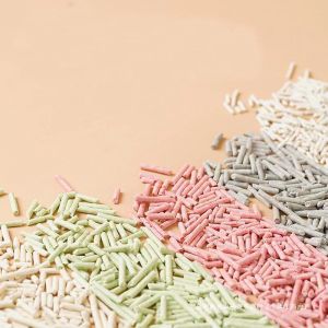 Flushable Eco Friendly Natural Tofu Clumping Cat Litter Biodegradable