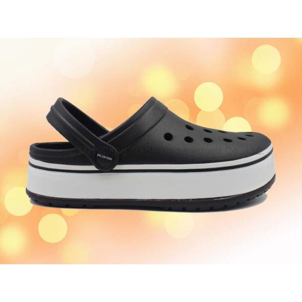 Outdoor Beach Slippers EVA Garden Shoes for Summer Lady Height Lncreasing Slippers