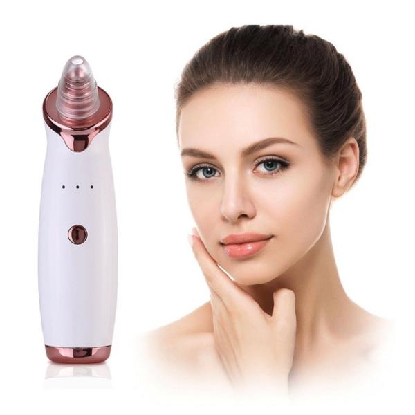 Electric Facial Pore Blackhead Vacuum Suction Remove Machine with 5 Probes