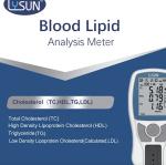 Lysun LPM-102 Lipid Profile Panel Blood Test For TC / HDL / TG / LDL Analysis