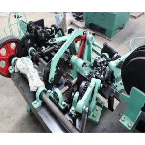 Electric Galvanized Barbed Wire Making Machine 1.6 - 3.0 Mm 3 Kw High Capacity