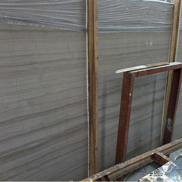Buy New good quality custom size polished wood grain marble at wholesale prices