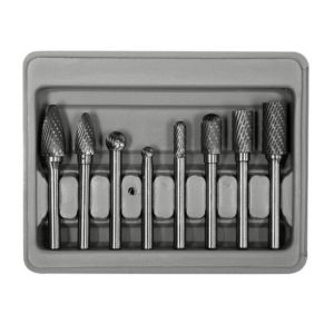 Made In China Double Carbide Burr Tools Die Grinder Bits Set 8pcs