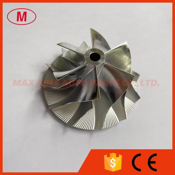 B03G reverse 6+6 blades 45.81/62.00 high performance turbo milling/aluminum 2618/billet compressor wheel