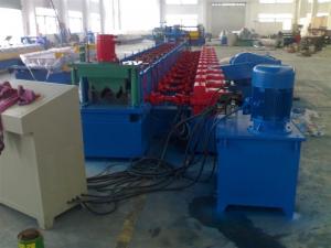 Quality W Type Highway Guardrail Roll Forming Machine Freeway Barrier Cold Forming Machine Export to Republic of Macedonia for sale
