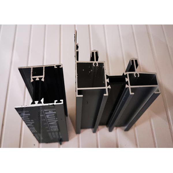 Buy PVDF Coating 2.2mm Aluminum Door Frame Extrusions Profile at wholesale prices
